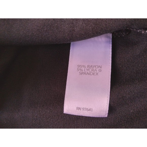 J Jill Wearever Collection Faux Wrap Stretch Black White Windowpane Womens Small - Picture 6 of 9